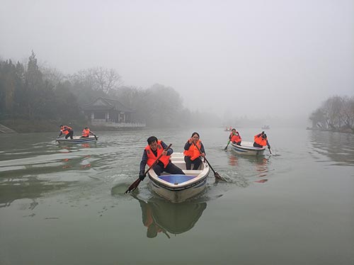 “愛我公司”主題教育系列活動——劃槳船比賽